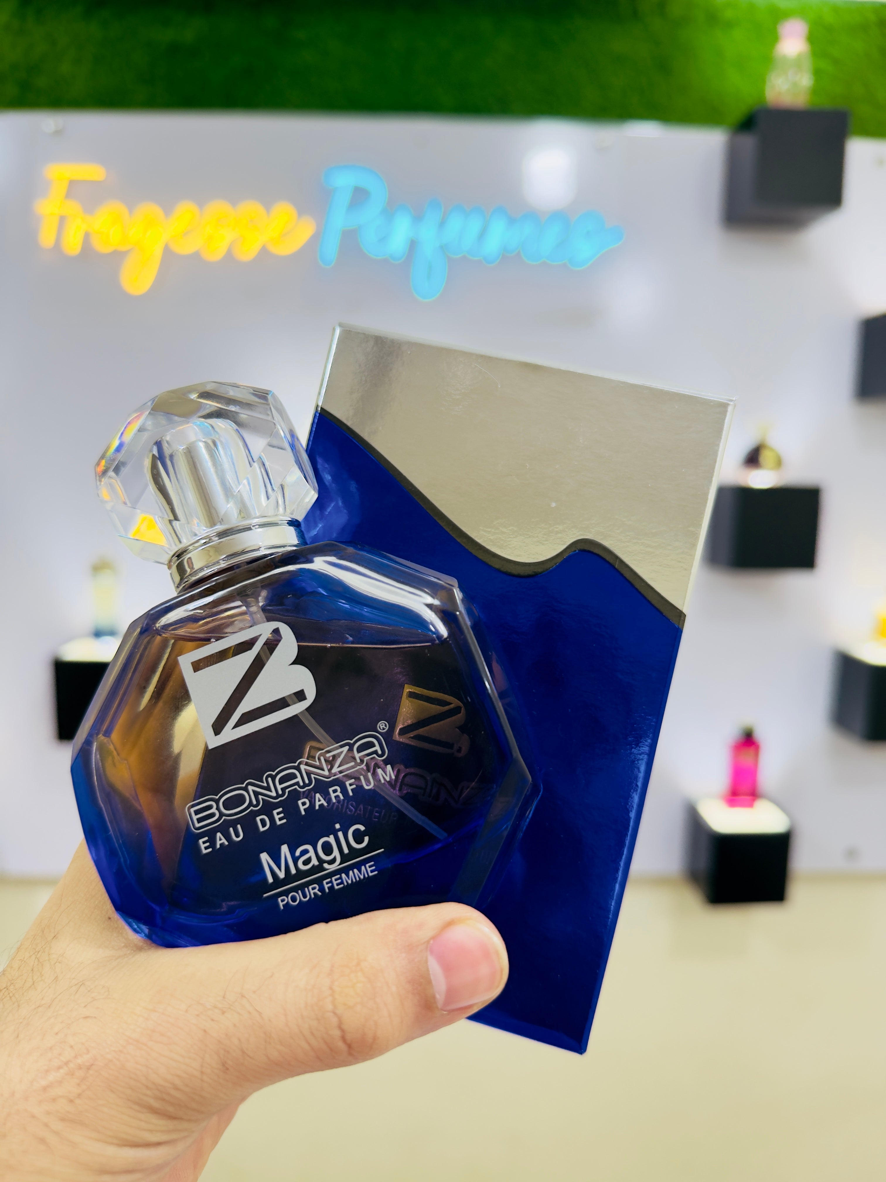 Branded Bonanza Magic Perfume with Body Spray Gift, Parcel Allow to Open