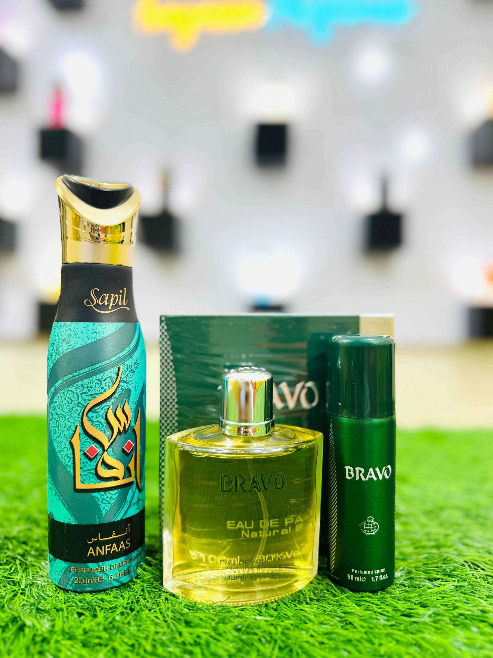 Bravo and Empire Perfume, Sapil Body Gift, Parcel Allow to Open