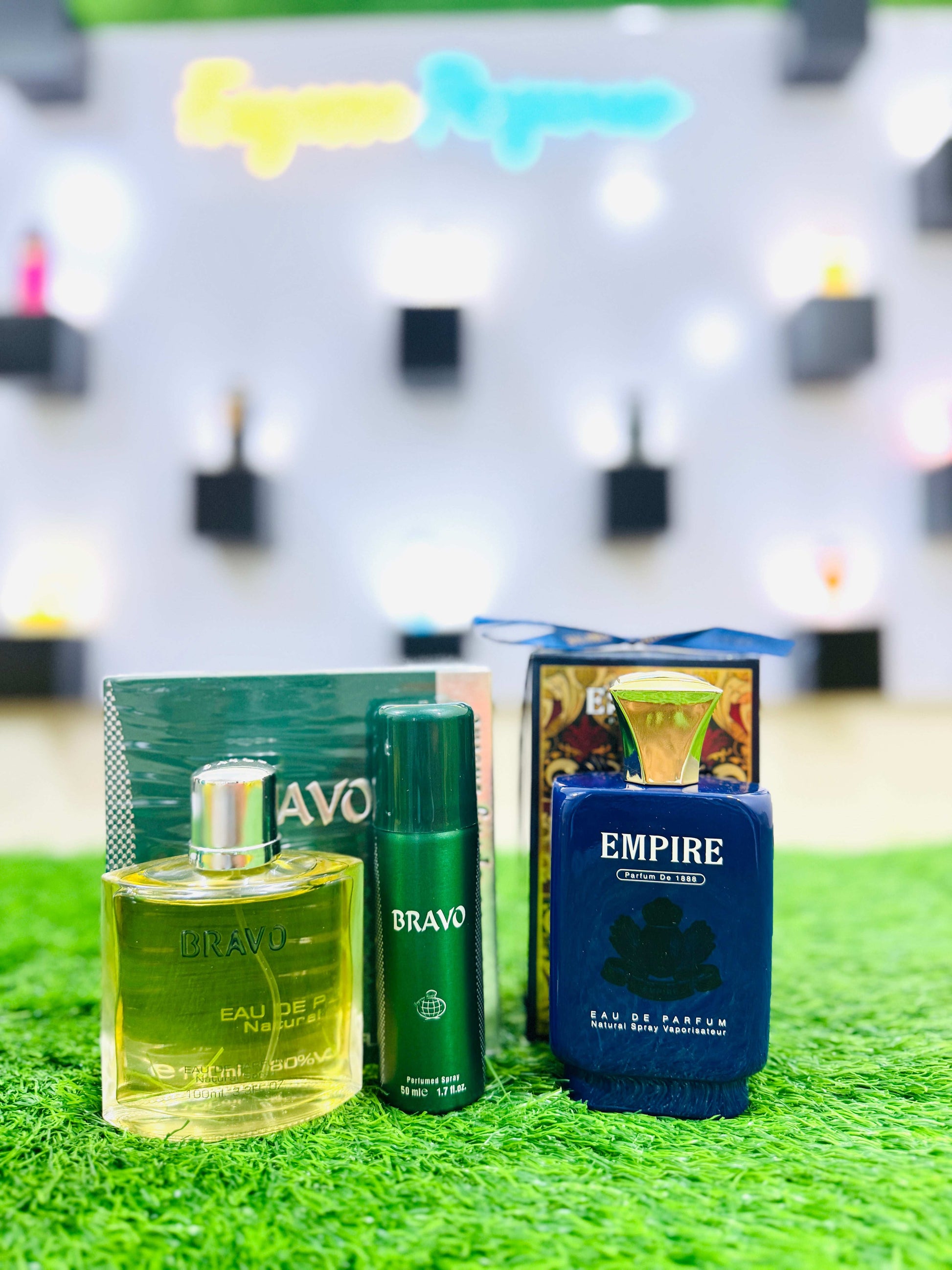 Bravo and Empire Perfume, Sapil Body Gift, Parcel Allow to Open