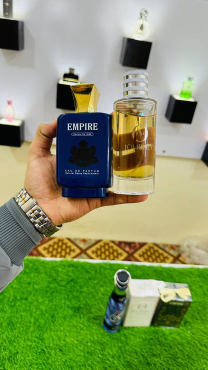 Empire and Journey Perfume Deal with Body Spray Gift,