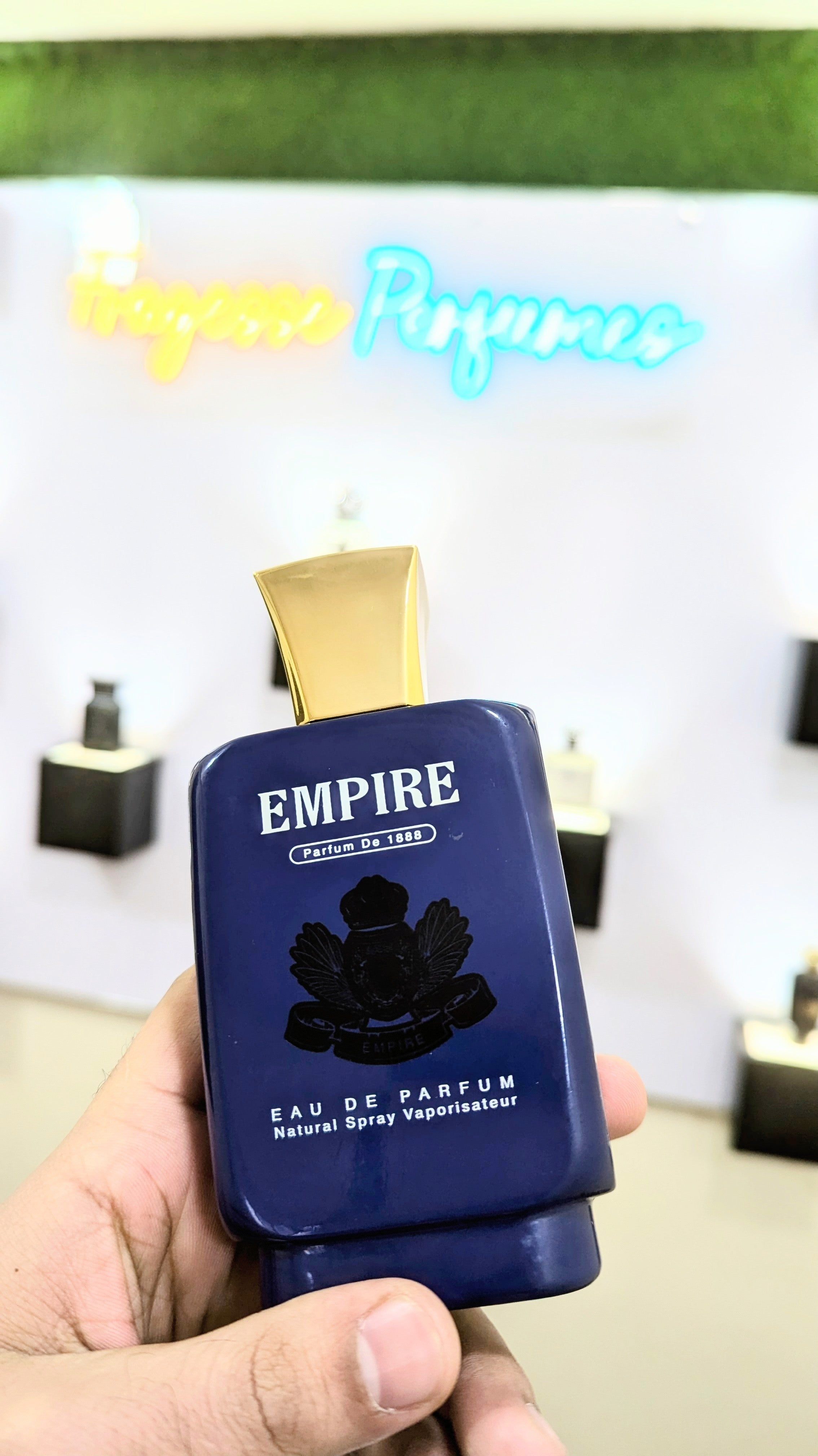 Imported Empire Perfume with Body Spray, Parcel Allow to Open