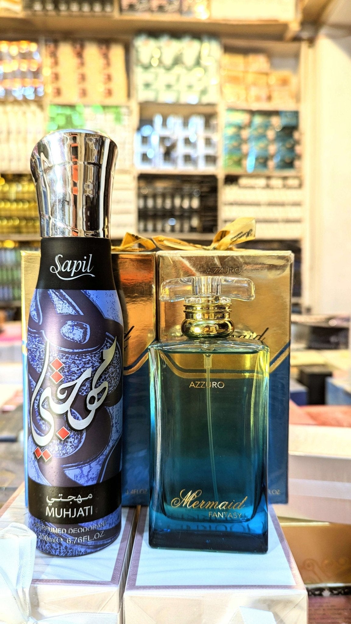 Branded Azzuro Perfume and Sapil Body Spray