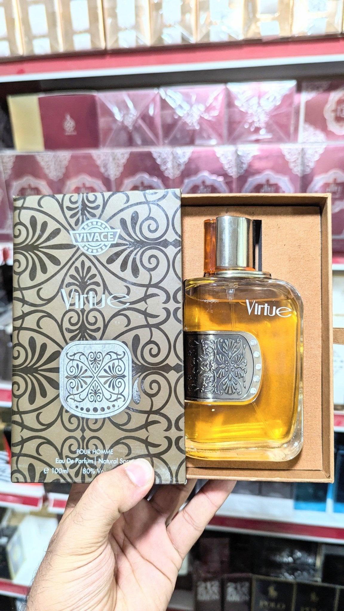 Imported VIVACE Virtue Perfume, Secret Love, Sapil Body Spray Gift, Parcel Allow to Open