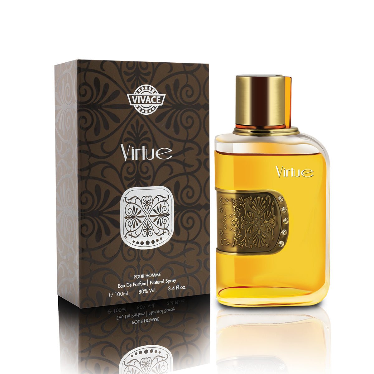 Imported VIVACE Virtue Perfume, Secret Love, Sapil Body Spray Gift, Parcel Allow to Open