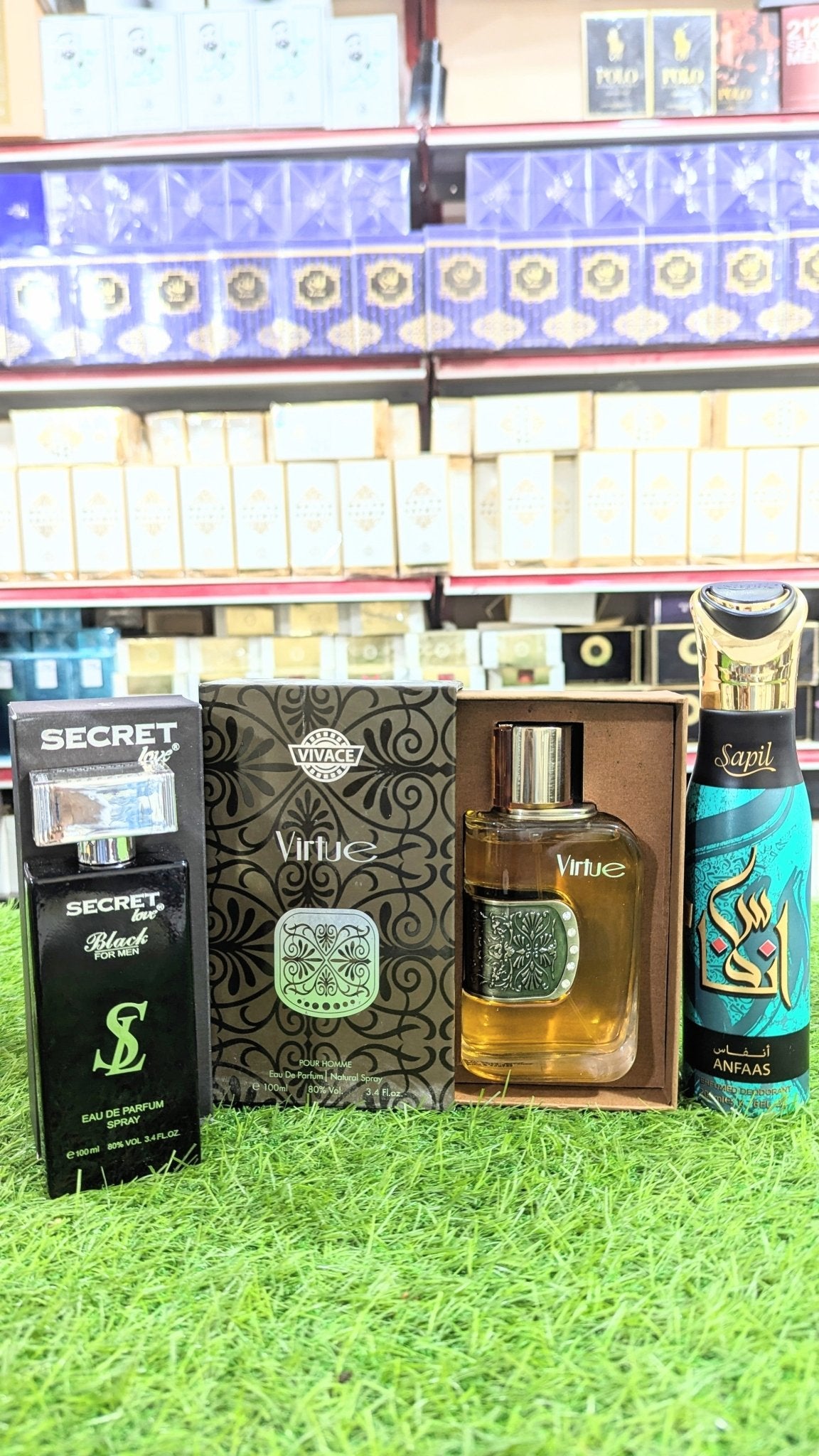 Imported VIVACE Virtue Perfume, Secret Love, Sapil Body Spray Gift, Parcel Allow to Open