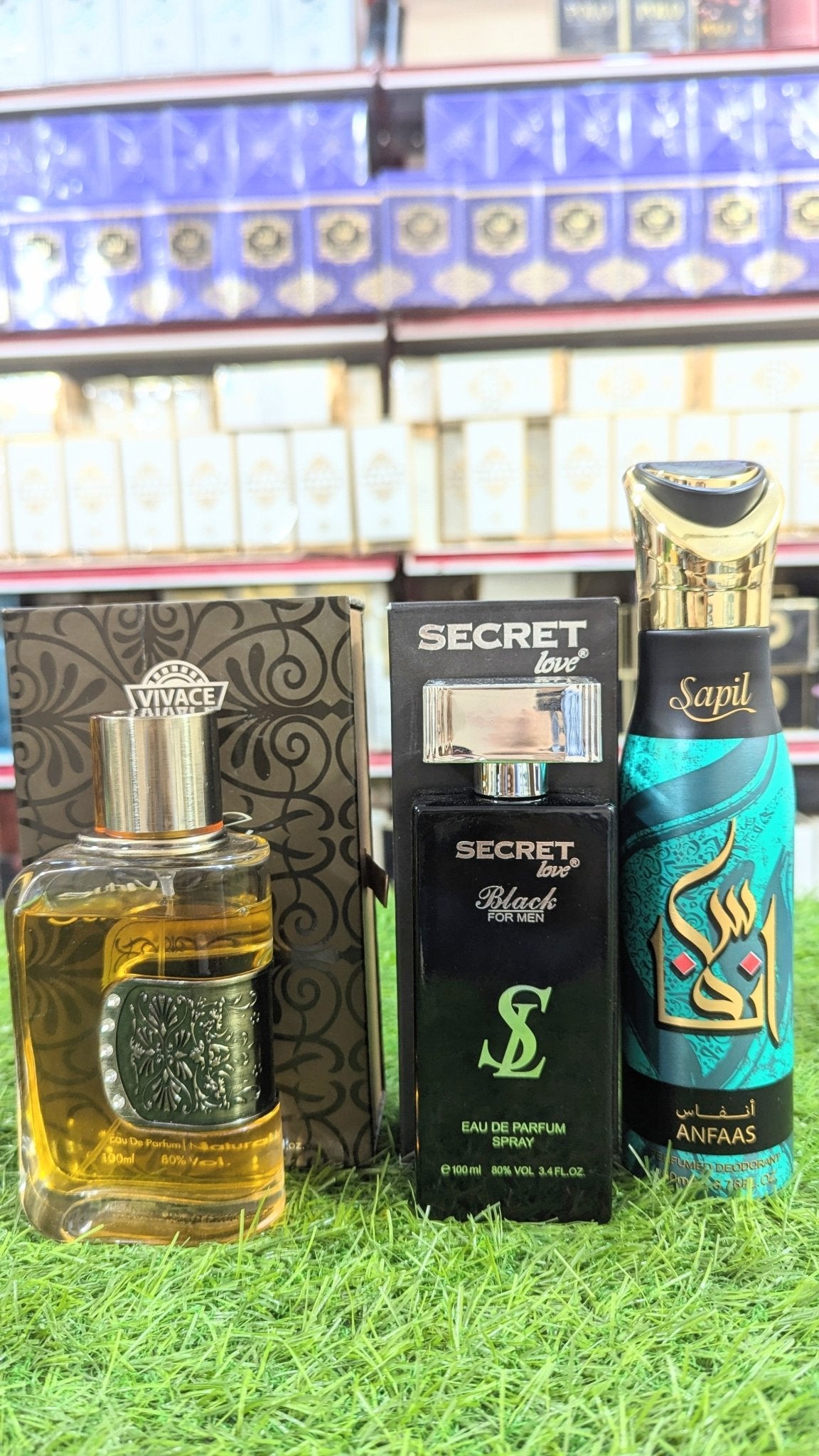 Imported VIVACE Virtue Perfume, Secret Love, Sapil Body Spray Gift, Parcel Allow to Open