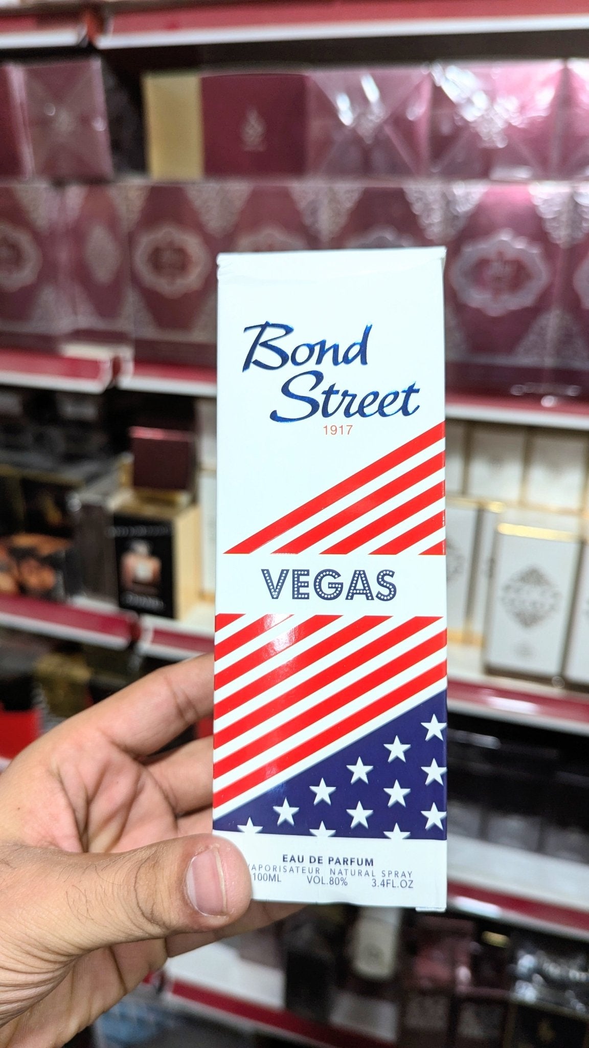 Made in London Bond Street Vegas Perfume, Free Spray Gift, Parcel Allow to Open